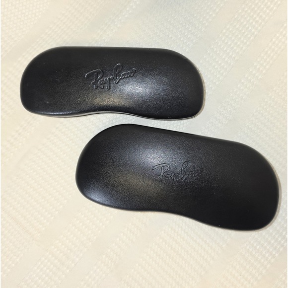 RayBan Accessories - 2‎ RAY-BAN Sunglasses Flip Top Cases. Black. 2 Sizes Of Hard Cases -EUC